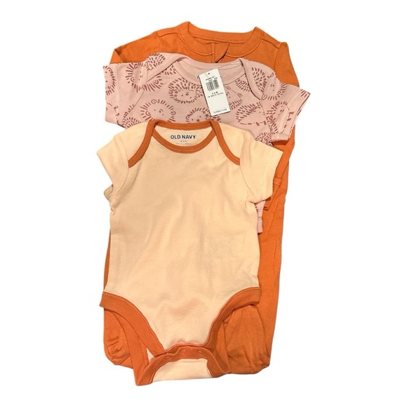 Old Navy Baby Bodysuit & Sleeper Set – 3-Piece – Size 0–3 Months - Picture 1 of 4